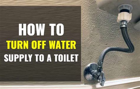 How to turn off toilet water. Things To Know About How to turn off toilet water. 